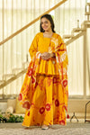 Pitambari Peplum Sharara set