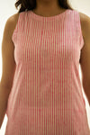 Pink Strip kurta set