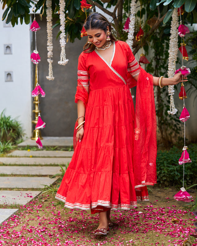 Roshni cotton suit set