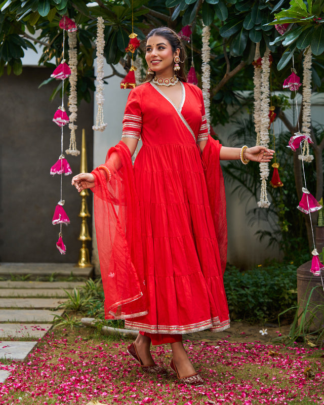 Roshni cotton suit set