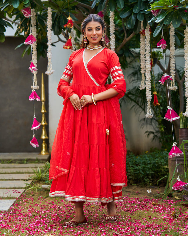 Roshni cotton suit set