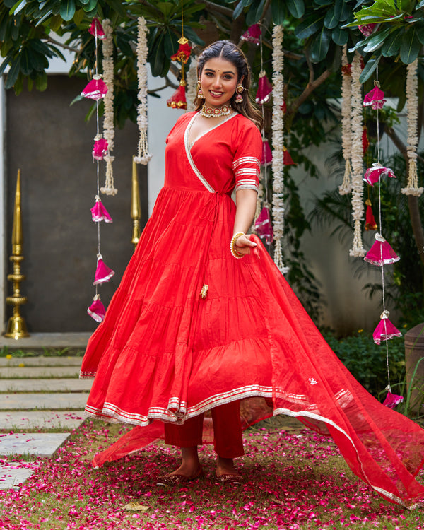 Roshni cotton suit set