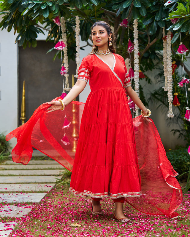 Roshni cotton suit set