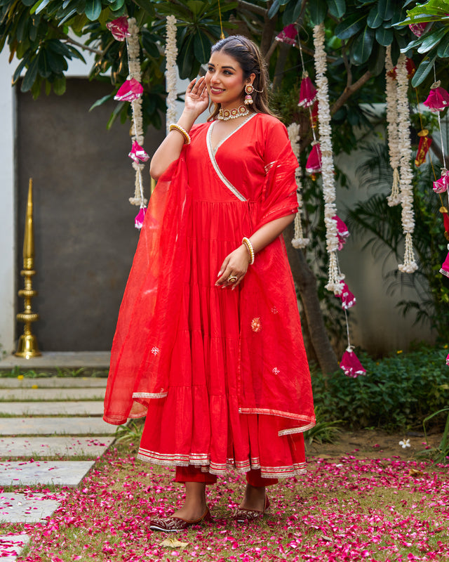 Roshni cotton suit set