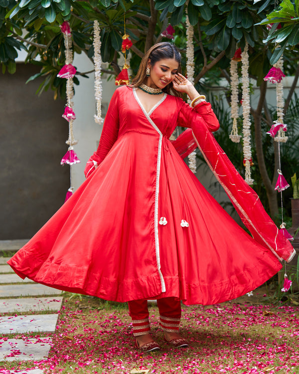 Desi Scarlet Suit Set