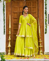 Chandni Lime Suit Set