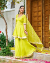 Chandni Lime Suit Set