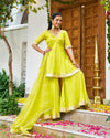Chandni Lime Suit Set