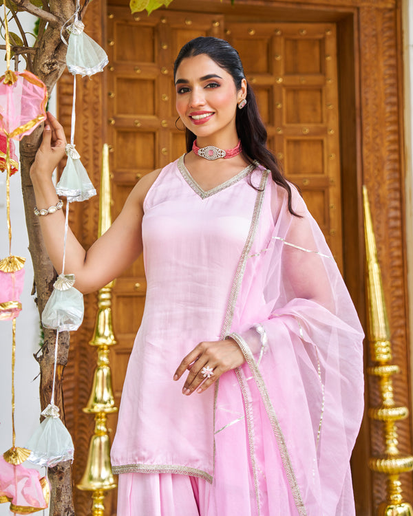 Pakhi Pink Suit Set