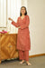 Gerua Bagru handblock kurta set