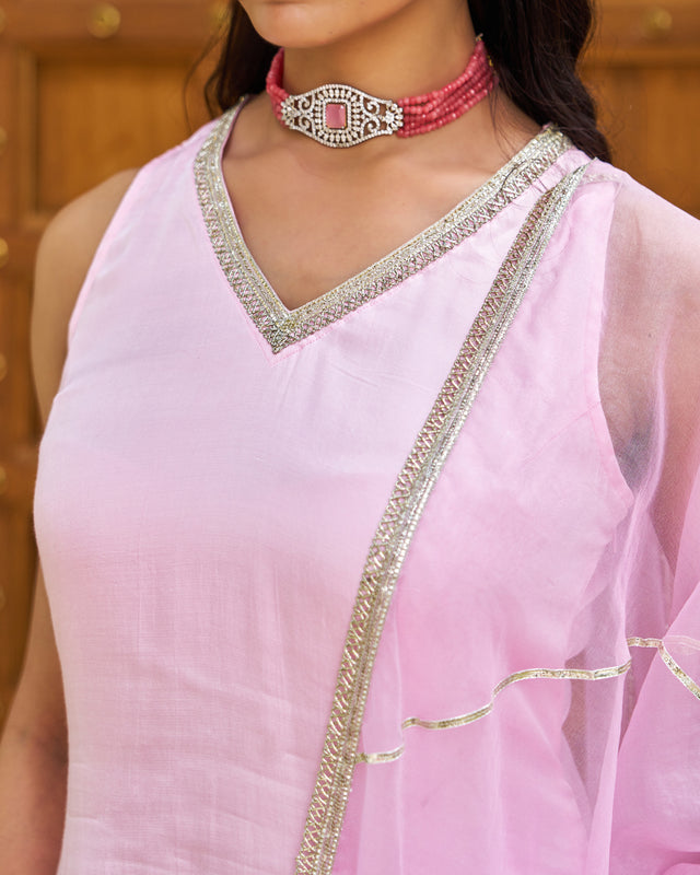 Pakhi Pink Suit Set