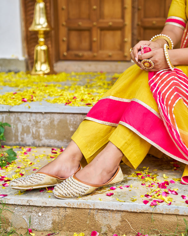 Aaira Yellow Suit Set