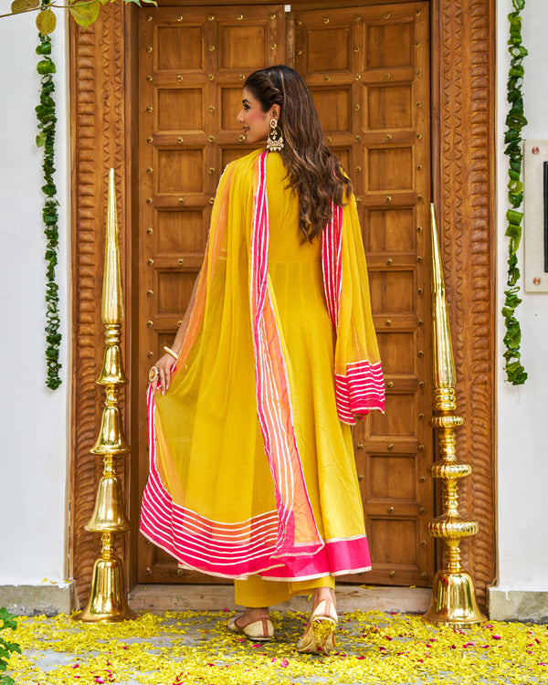 Aaira Yellow Suit Set