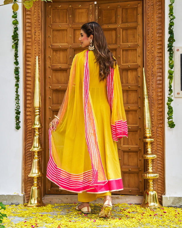 Aaira Yellow Suit Set