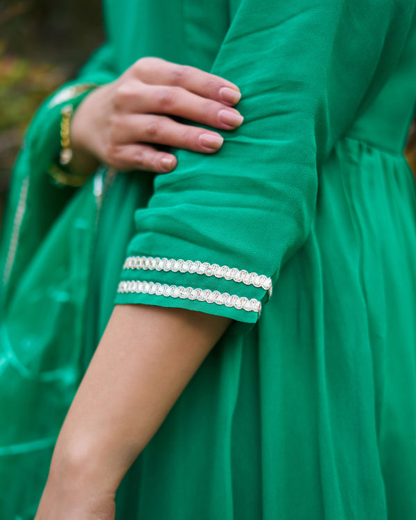 Emerald Green Suit Set