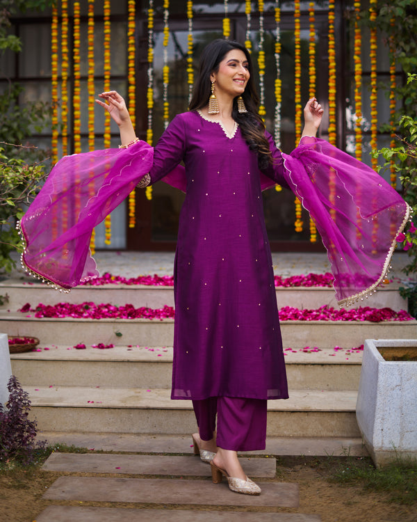 Mystic Grape Suit set