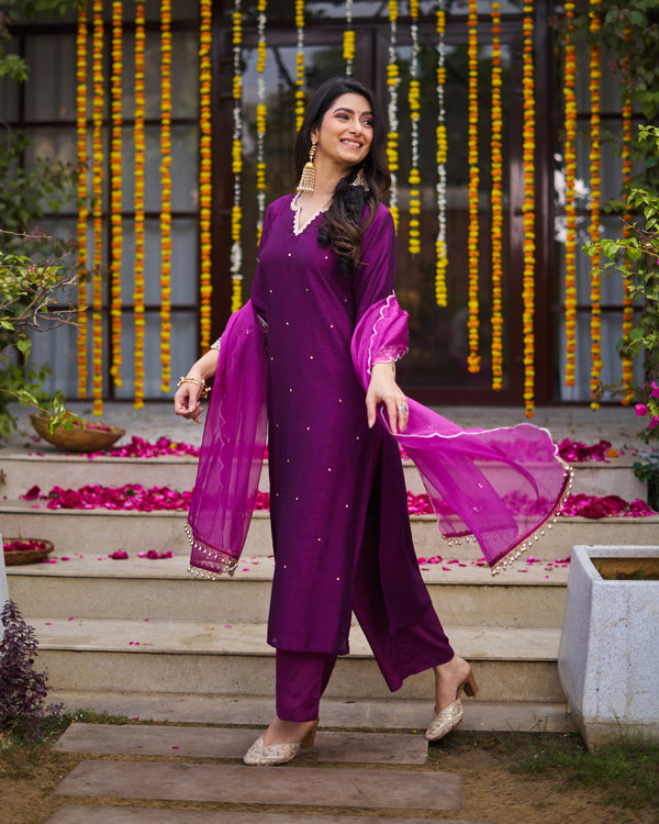 Mystic Grape Suit set