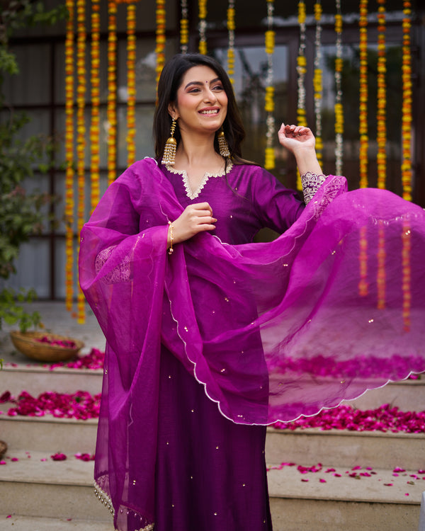 Mystic Grape Suit set