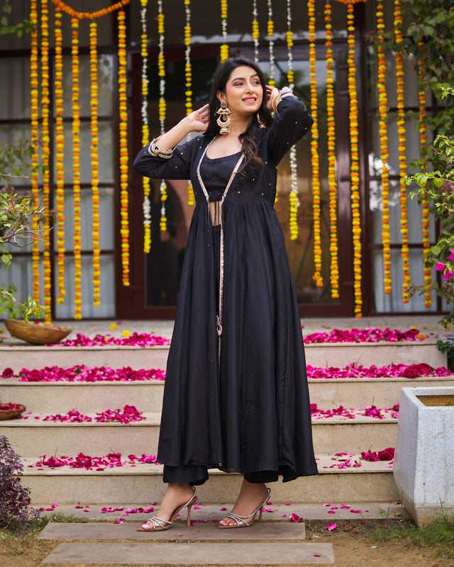 Keyya Black Coord set