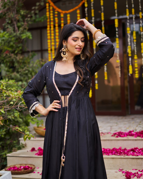 Keyya Black Coord set