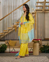 Marigold Upadasilk suit set