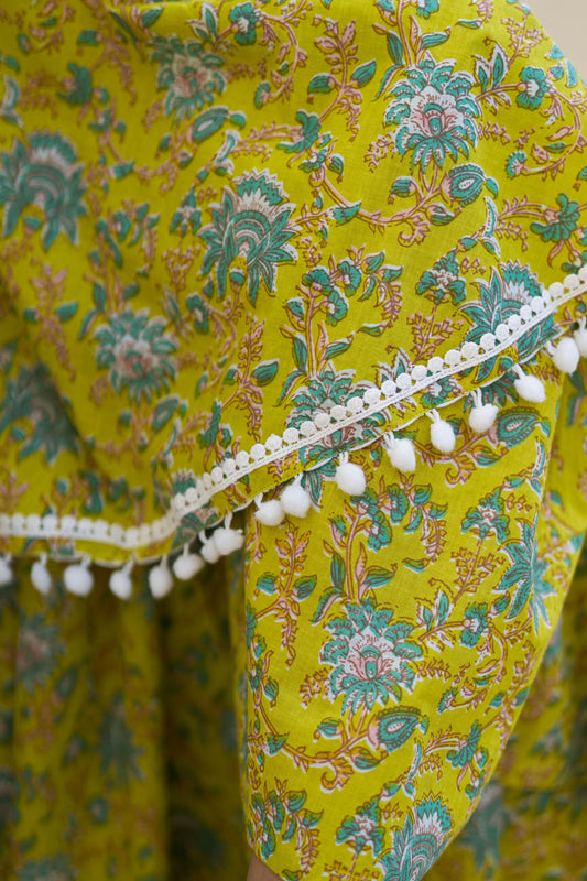 Vihana Cotton Sharara Set