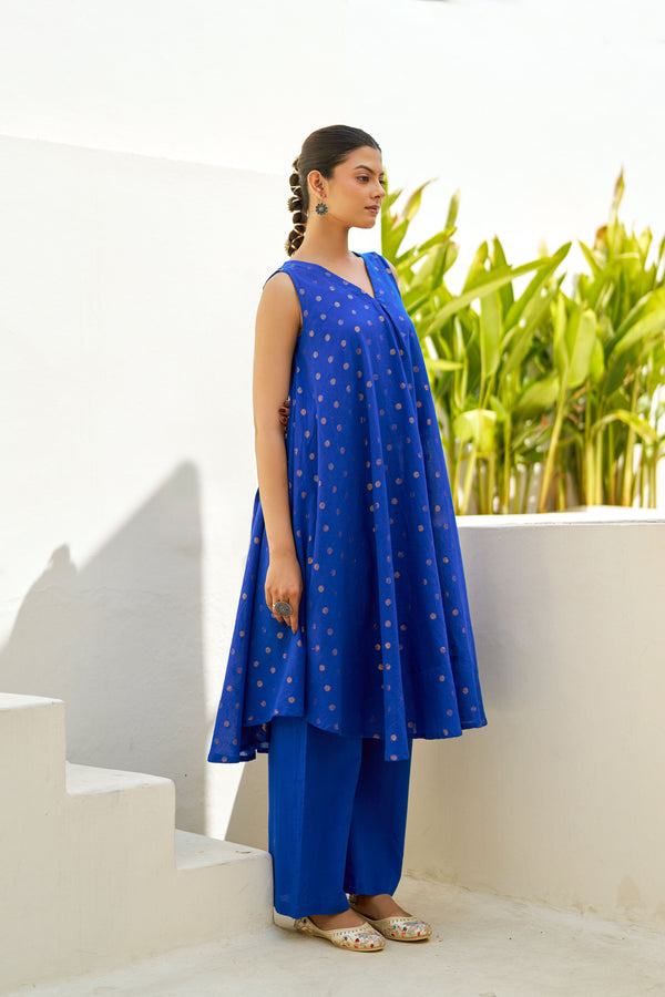 Laiba Cotton Lurex Coord Set