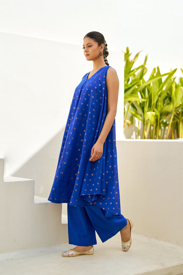 Laiba Cotton Lurex Coord Set