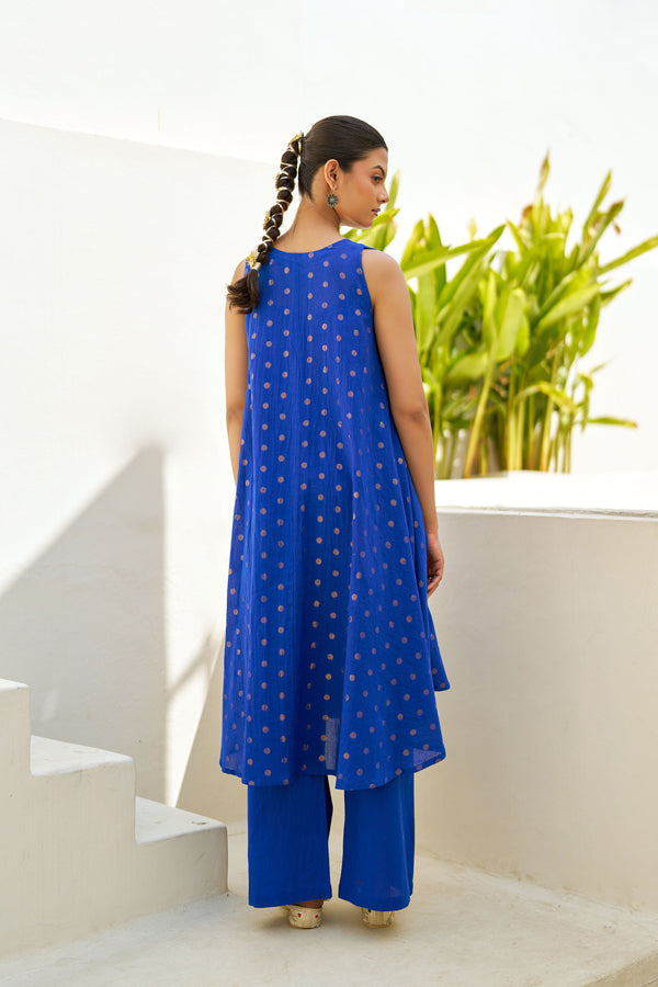 Laiba Cotton Lurex Coord Set