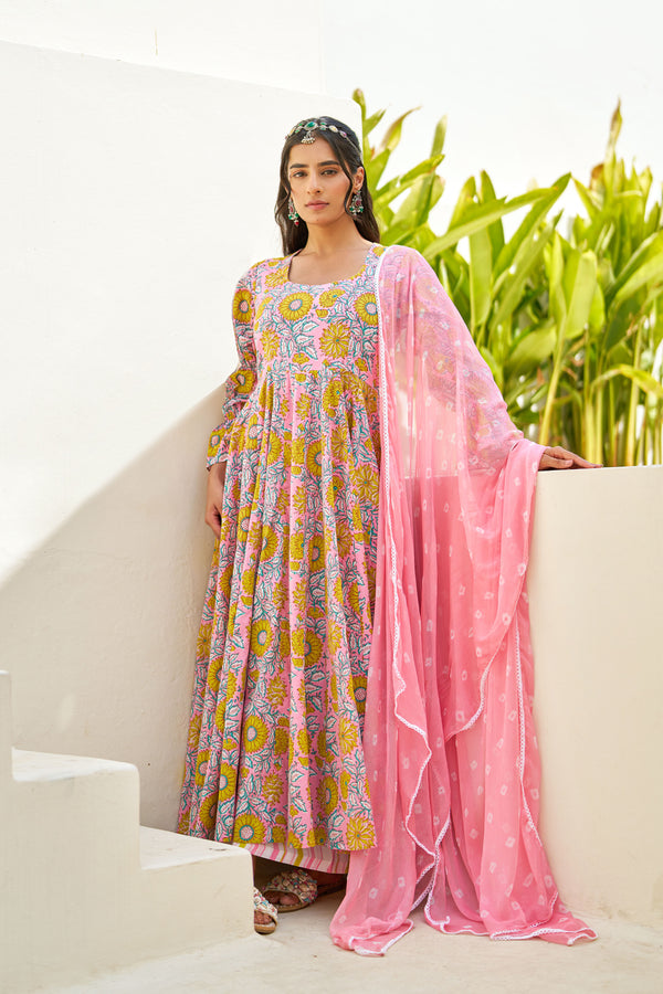 Maitreyi Cotton Suit Set