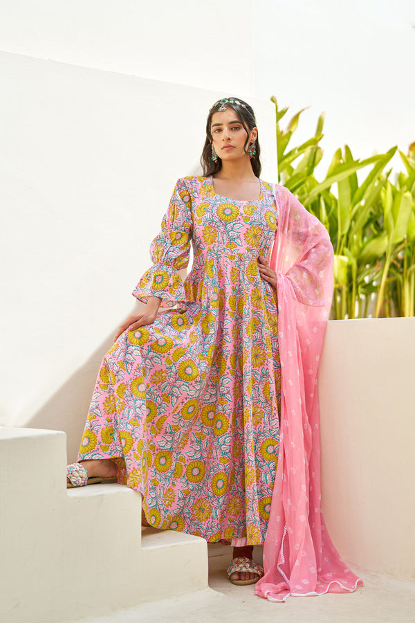 Maitreyi Cotton Suit Set