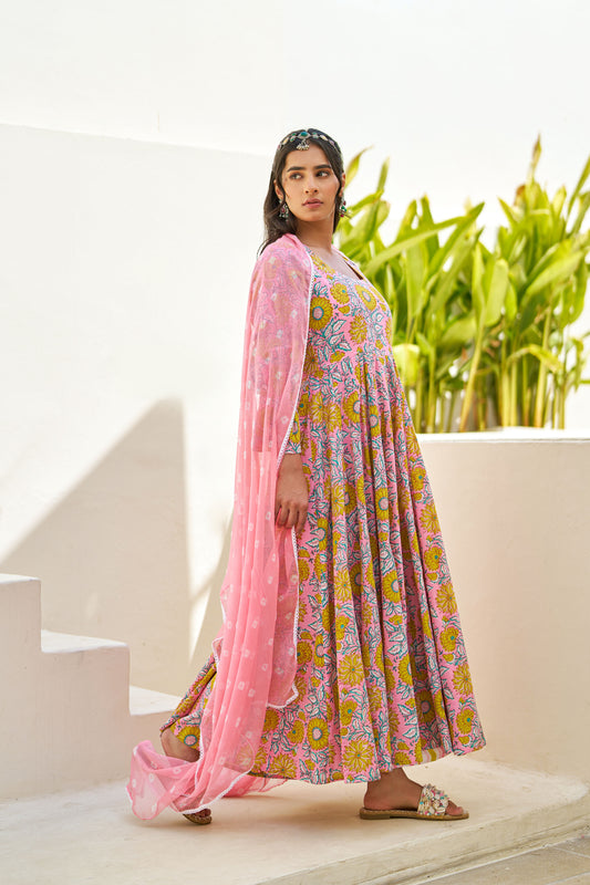 Maitreyi Cotton Suit Set