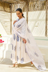 Blue Petal Grace Suit Set