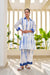 Tara Blue Tie Dye Cotton Coord Set