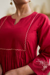 Crimson Grace Kurta Set