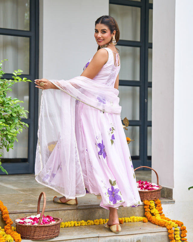 Handcrafted Hues Upada Suit Set