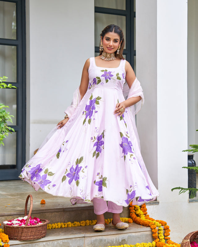 Handcrafted Hues Upada Suit Set