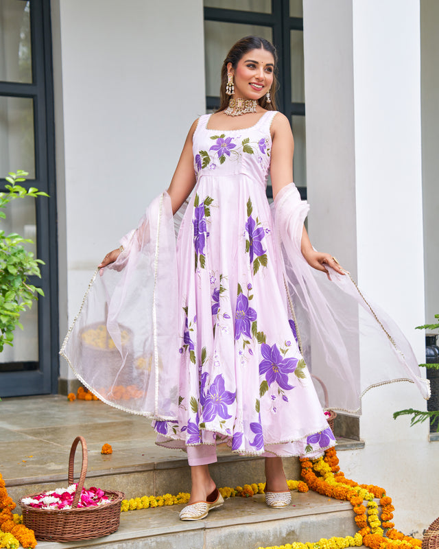 Handcrafted Hues Upada Suit Set