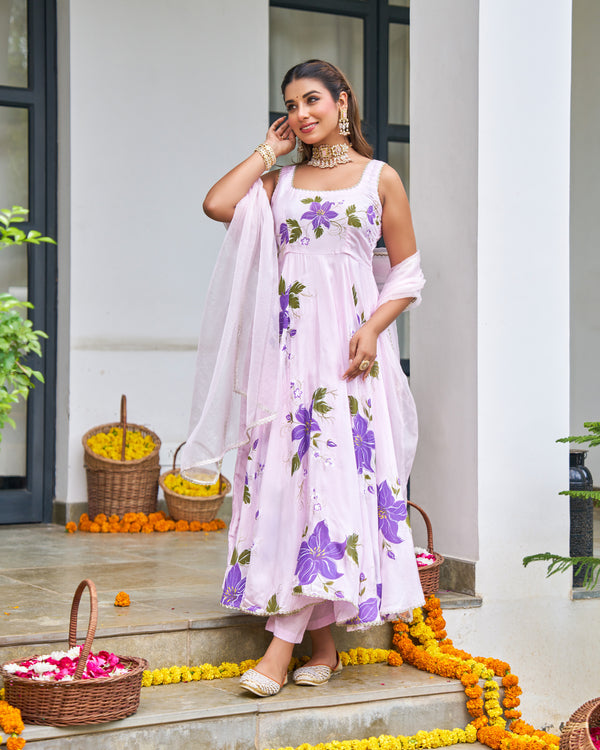 Handcrafted Hues Upada Suit Set