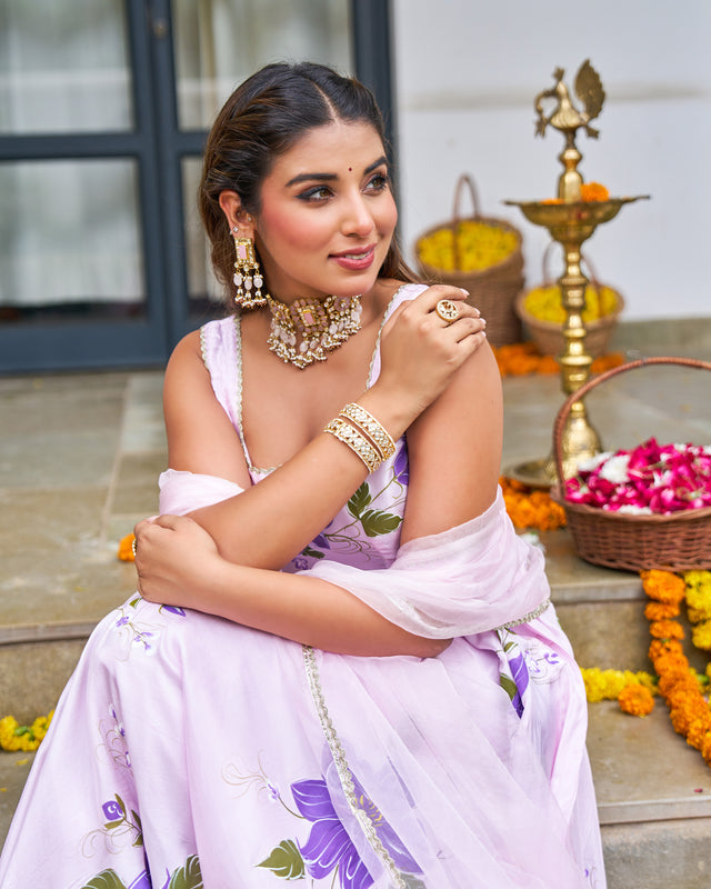 Handcrafted Hues Upada Suit Set