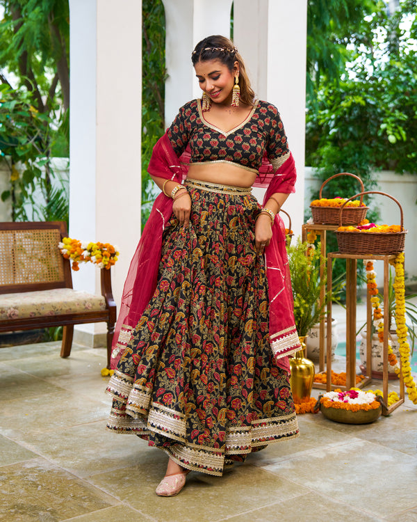 kusum lehenga set