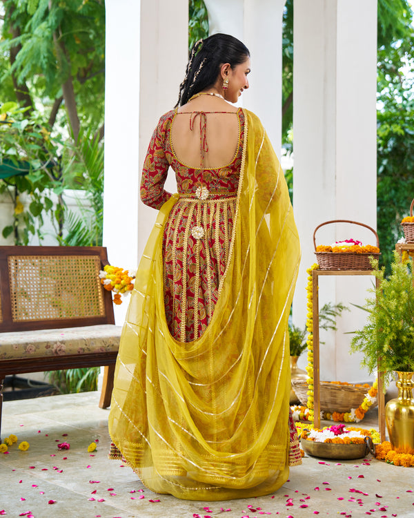 Muskan lehnga set