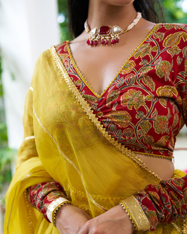 Muskan lehnga set