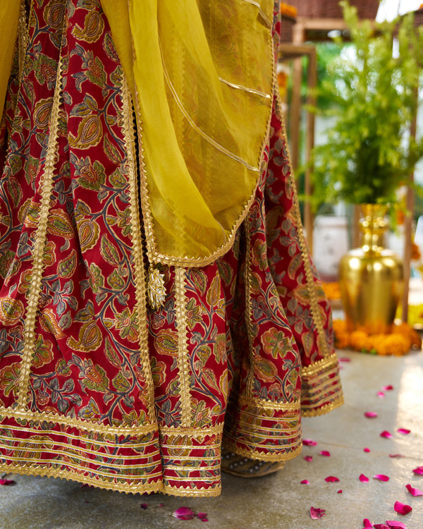 Muskan lehnga set