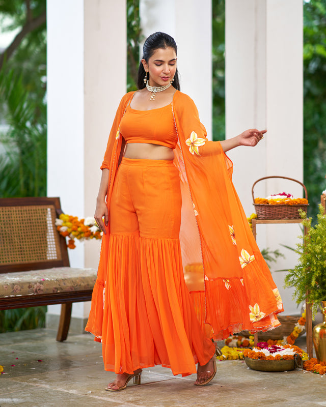 Sunshine Handpainted Coord Set