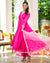 Fuchsia Anarkali Suit Set