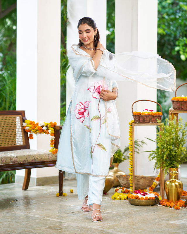 Indriya Handpainted Suit Set