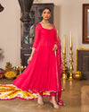 Rohi Pink Tier Suit Set