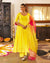 Noorani Cotton Yellow Suit Set