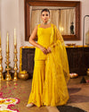 Gold mustard suit set